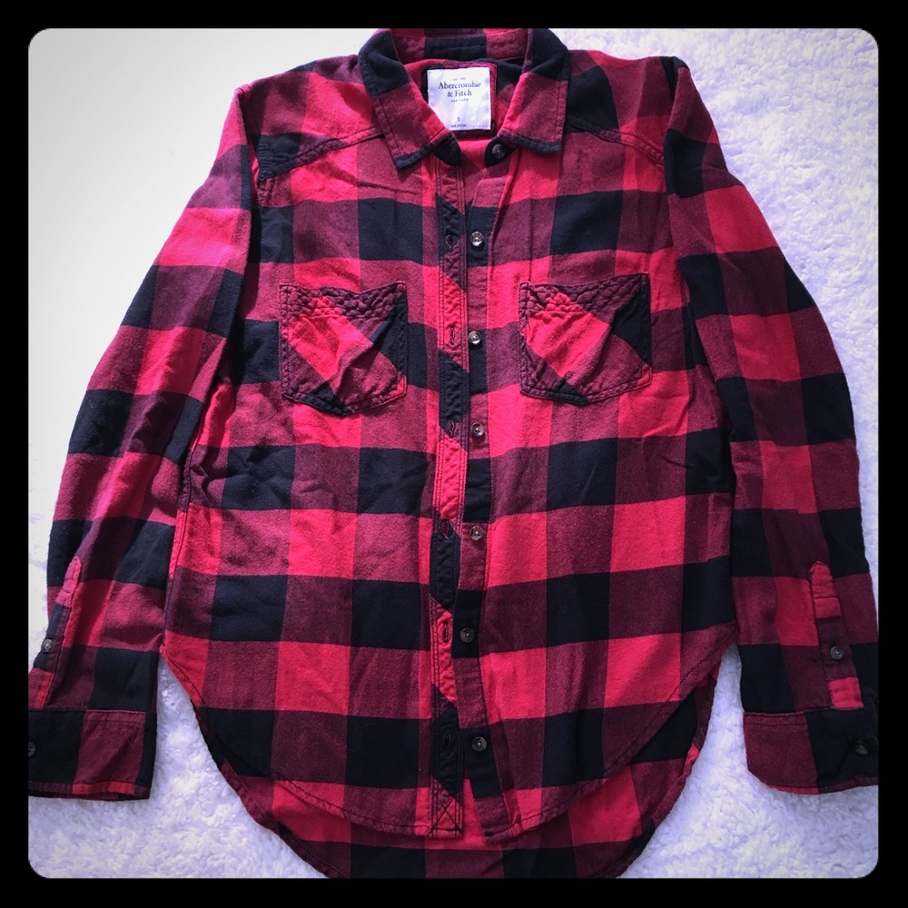 Buffalo Plaid Abercrombie & Fitch Flannel